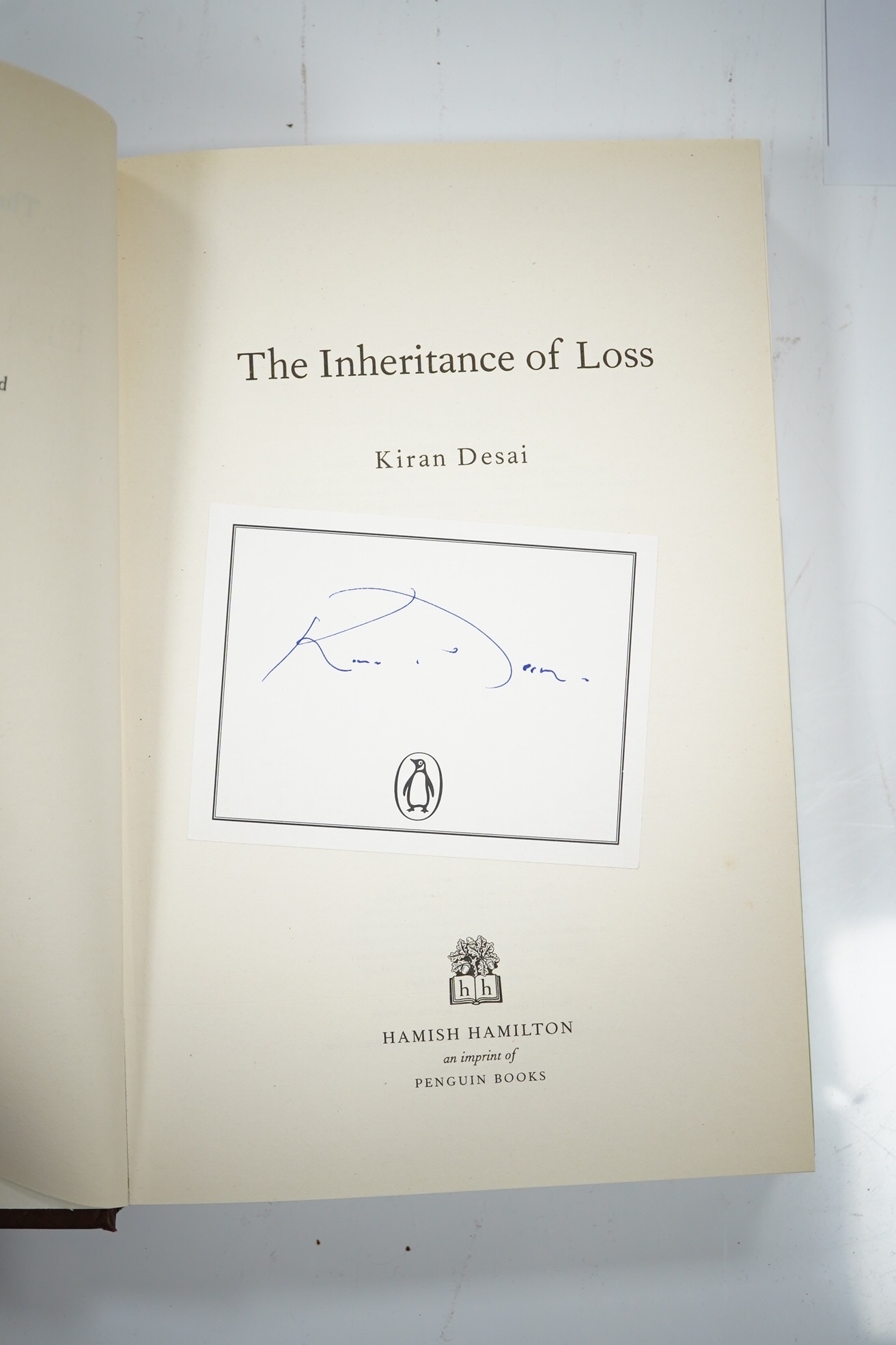 Eight Modern First Editions, all signed, all with d/j’s - Desai , Kirman - The Inheritance of Loss, 2006; Wilder, Gene - My French Whore, 2007; Okri, Ben - The Magic Lamp, The 2017; Pullman, Philip - The Book of Dust, vo